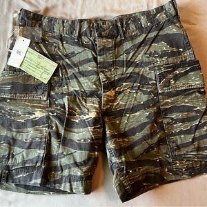 RRL Ralph Lauren Camouflage Cargo Shorts